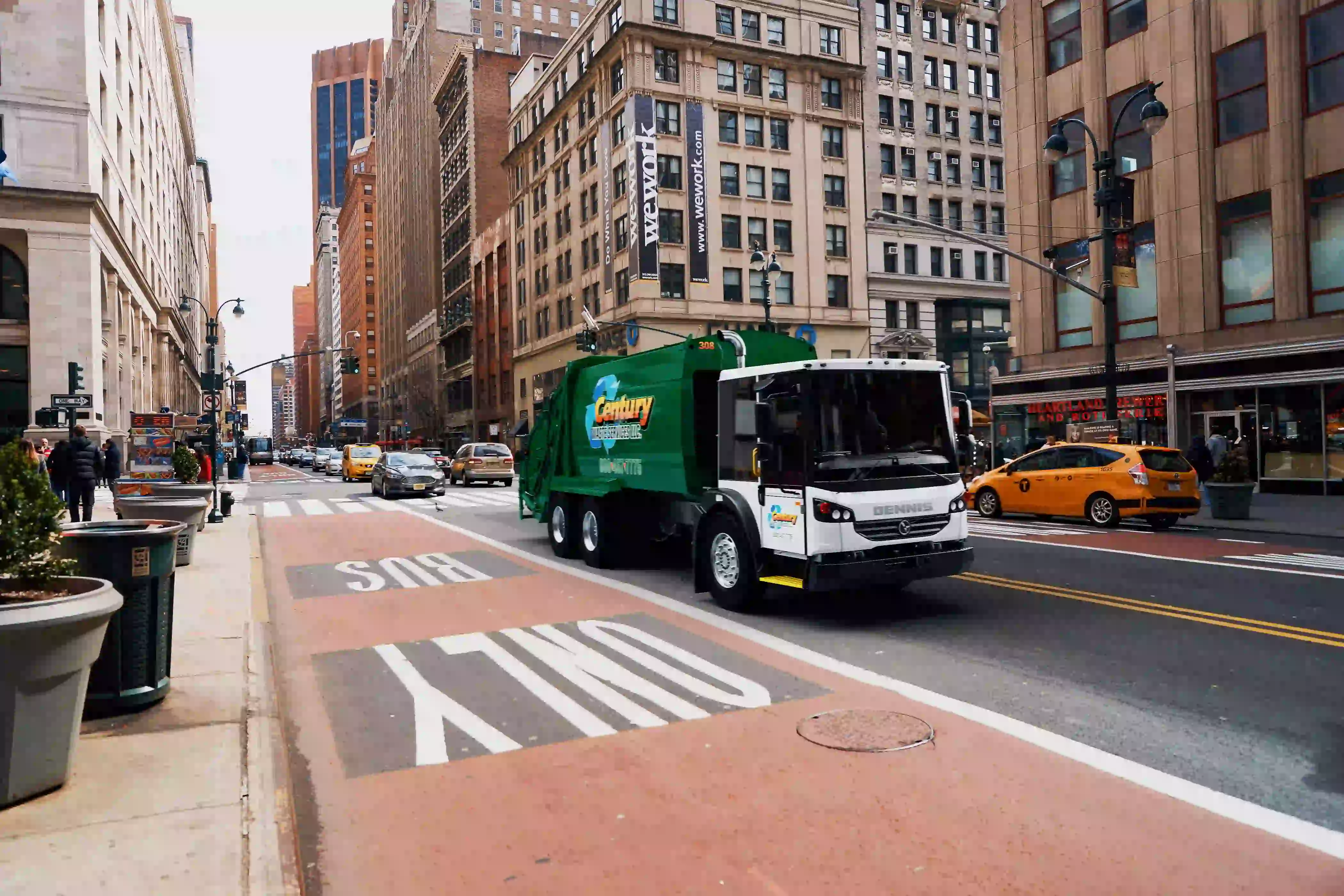 Century Waste purchases first super-safe ProView refuse vehicle for NYC